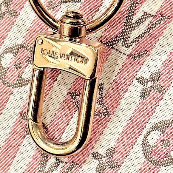 Louis Vuitton Monogram Mini Lin Croisette Marina PM Handbag 2 Way Rouge Pink - Picture 13 of 16